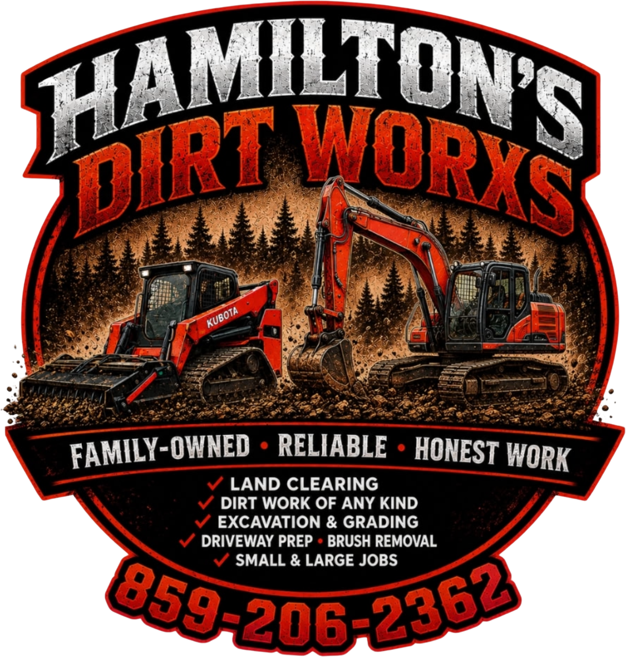 Hamilton's Dirt Works logo